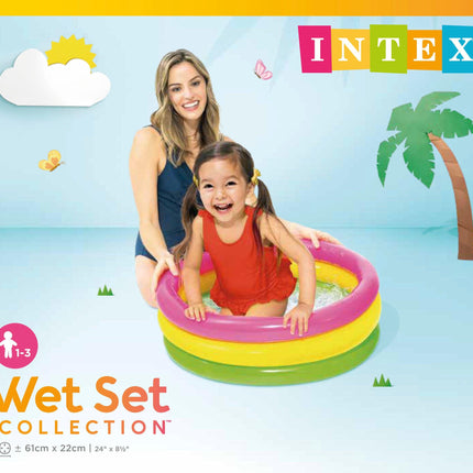 Intex Sunset Glow Baby Pool 57107.