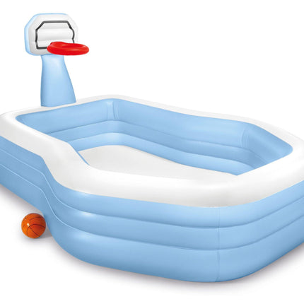 Intex Swim Center Shootin' Hoops Inflatable Pool 2.57m x 1.88m 57183.