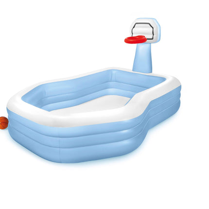 Intex Swim Center Shootin' Hoops Inflatable Pool 2.57m x 1.88m 57183.