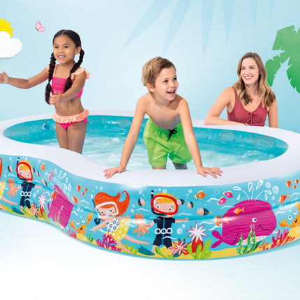 Intex Swim Centre Seashore Pool Snorkel Fun 2.6m x 1.6m 56490.