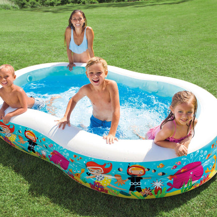 Intex Swim Centre Seashore Pool Snorkel Fun 2.6m x 1.6m 56490.