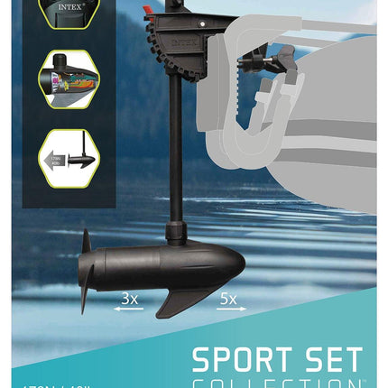 Intex Electric Trolling Transom Motor 68631.