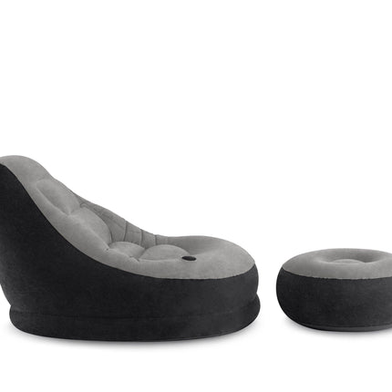 Intex Ultra Lounge Inflatable Chair and ottoman 68564.