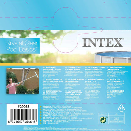Intex Pool Cleaning Curved Wall Brush 40cm - 29053.