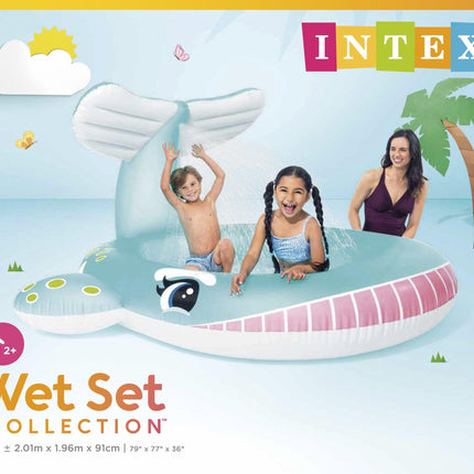 Intex Whale Spray Pool Kids Baby 57440.