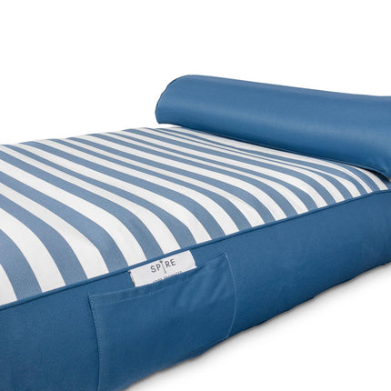 Spire Adalus Luxury Pool Lounge Blue Stripe RL-935B.