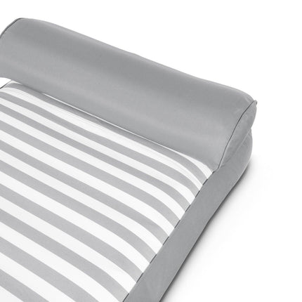 Spire Adalus Luxury Pool Lounge Grey Stripe RL-935G.