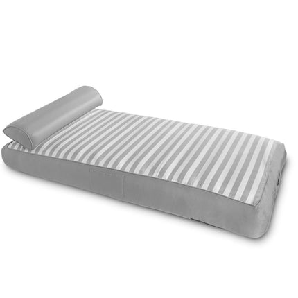 Spire Adalus Luxury Pool Lounge Grey Stripe RL-935G.