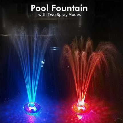 Spire LED Light Show Waterproof Light-Up Pool Fountain - CT507.