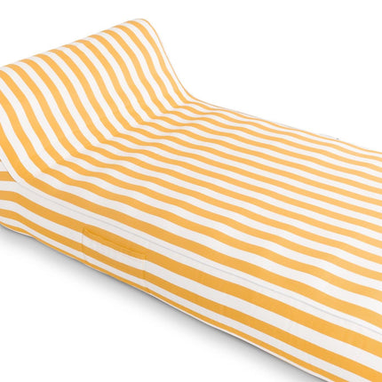 Spire Paradisus Luxury Pool Lounge Yellow Stripe RL-884Y.