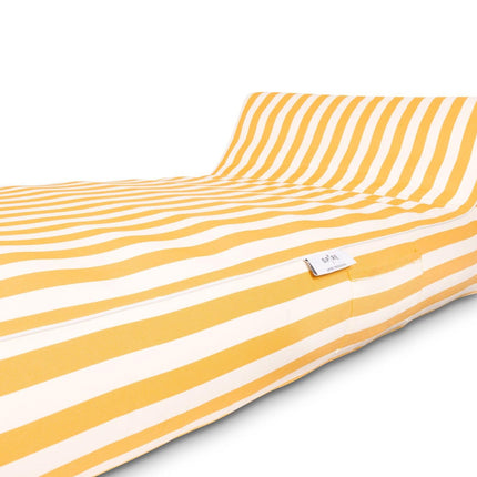 Spire Paradisus Luxury Pool Lounge Yellow Stripe RL-884Y.