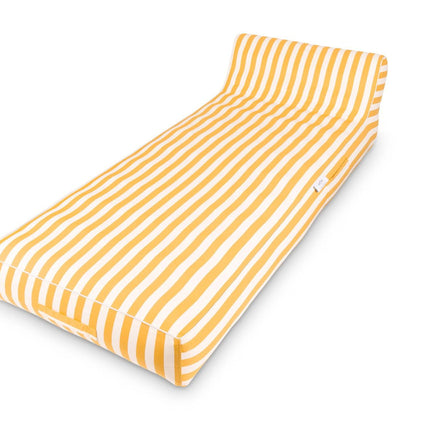 Spire Paradisus Luxury Pool Lounge Yellow Stripe RL-884Y.