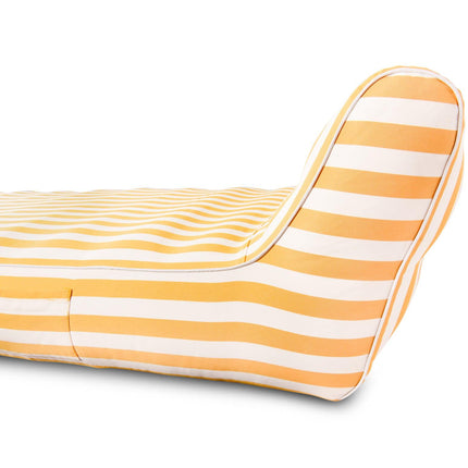 Spire Paradisus Luxury Pool Lounge Yellow Stripe RL-884Y.