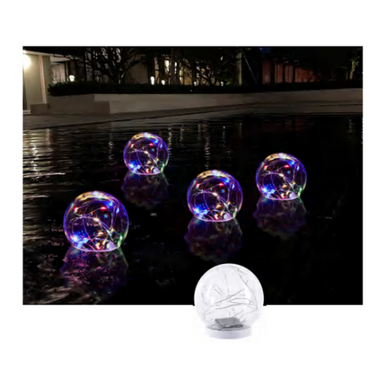 Spire Solar Floating String Waterproof Pool Ball Light - CT223C.