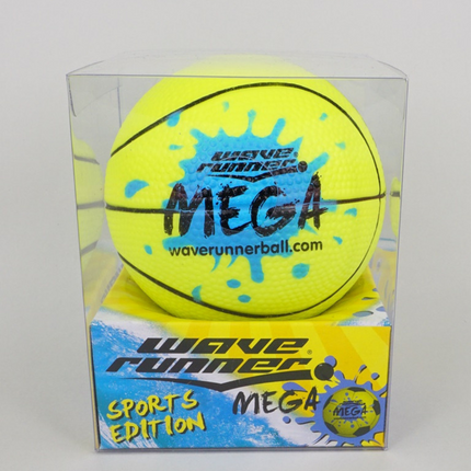 WAVE RUNNER MEGA SPORT BALL 9CM ASST - WR800B-SPT.