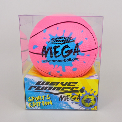 WAVE RUNNER MEGA SPORT BALL 9CM ASST - WR800B-SPT.