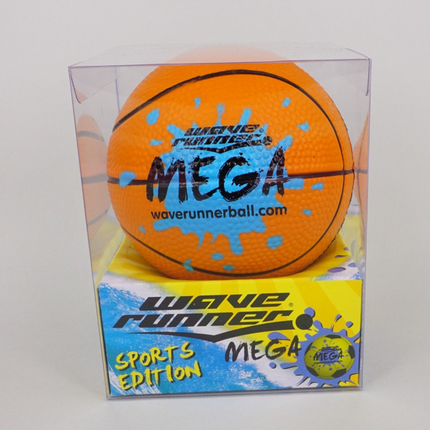 WAVE RUNNER MEGA SPORT BALL 9CM ASST - WR800B-SPT.