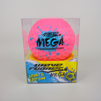 WAVE RUNNER MEGA SPORT BALL 9CM ASST - WR800B-SPT.