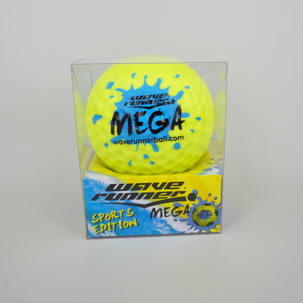WAVE RUNNER MEGA SPORT BALL 9CM ASST - WR800B-SPT.