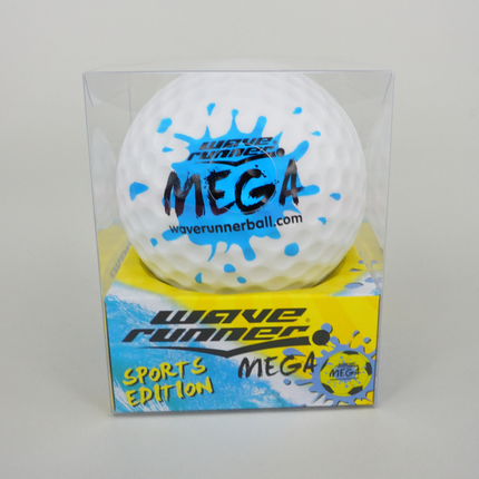 WAVE RUNNER MEGA SPORT BALL 9CM ASST - WR800B-SPT.