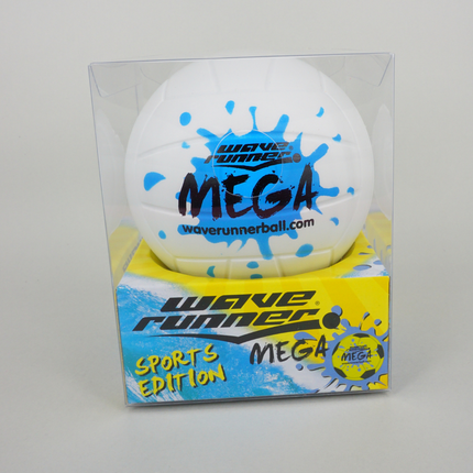 WAVE RUNNER MEGA SPORT BALL 9CM ASST - WR800B-SPT.