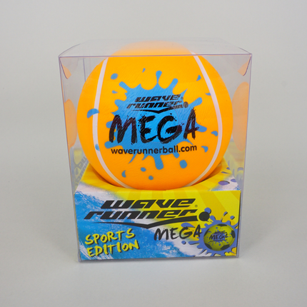 WAVE RUNNER MEGA SPORT BALL 9CM ASST - WR800B-SPT.