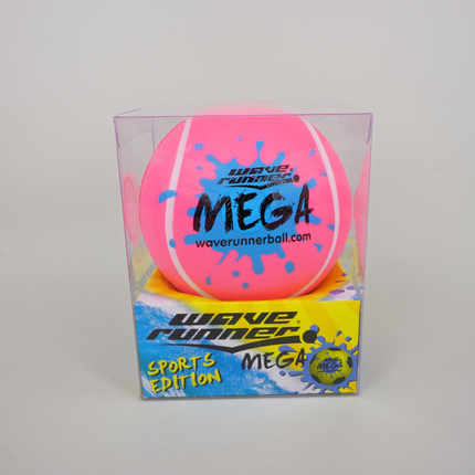 WAVE RUNNER MEGA SPORT BALL 9CM ASST - WR800B-SPT.