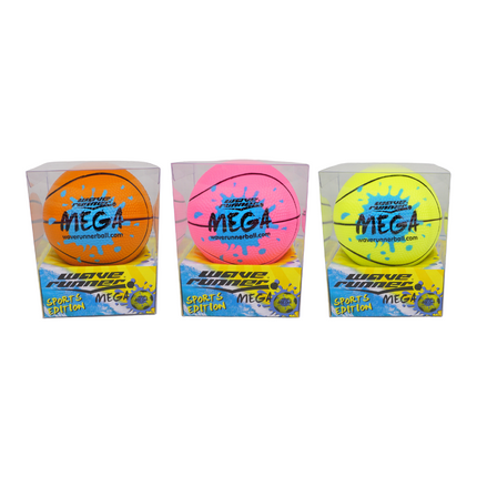 WAVE RUNNER MEGA SPORT BALL 9CM ASST - WR800B-SPT.