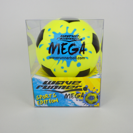 WAVE RUNNER MEGA SPORT BALL 9CM ASST - WR800B-SPT.