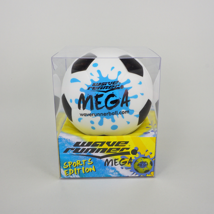 WAVE RUNNER MEGA SPORT BALL 9CM ASST - WR800B-SPT.