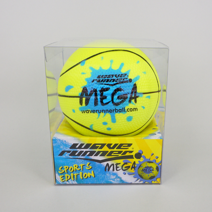 WAVE RUNNER MEGA SPORT BALL 9CM ASST - WR800B-SPT.
