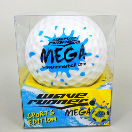WAVE RUNNER MEGA SPORT BALL 9CM ASST - WR800B-SPT.