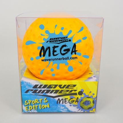 WAVE RUNNER MEGA SPORT BALL 9CM ASST - WR800B-SPT.