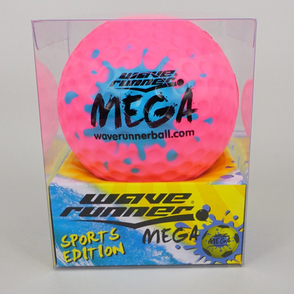 WAVE RUNNER MEGA SPORT BALL 9CM ASST - WR800B-SPT.