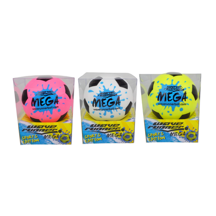 WAVE RUNNER MEGA SPORT BALL 9CM ASST - WR800B-SPT.