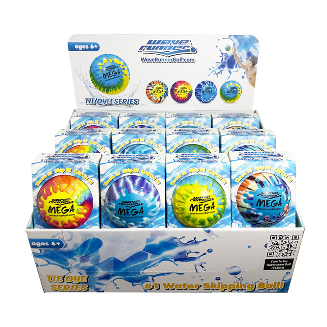 Wave Runner Mega Ball Tie Dye Series.