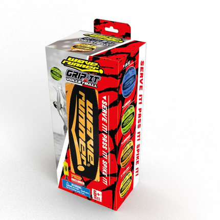 Wave Runner Grip It Volleyball 20cm with pump (deflated) Asst - WRV800-PUM.