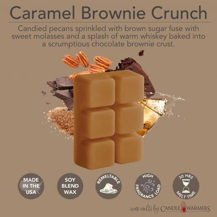 Caramel Brownie Crunch Classic Wax Melts 2.5oz.