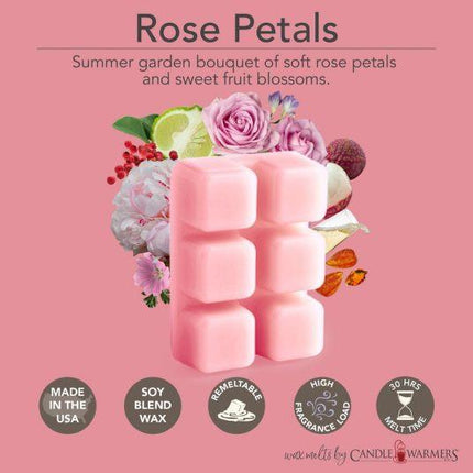 Rose Petals Classic Wax Melts 2.5oz.