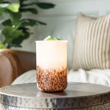 Tiger Shell Glass Illumination Warmer.