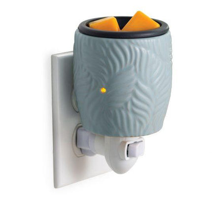 Ocean Palm Flip Dish Pluggable Warmer.