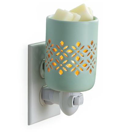 Soft Mint Pluggable Warmer.