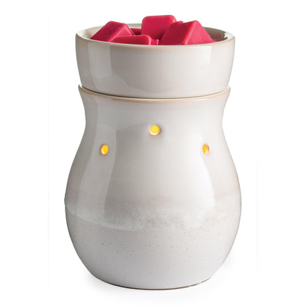 Frosted Farmhouse Illumination Warmer.