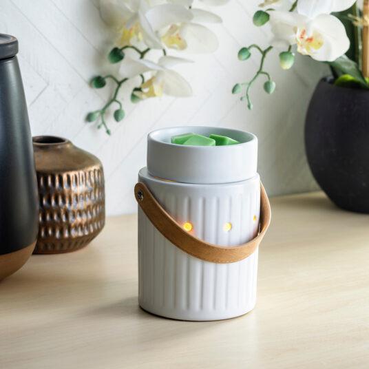 Leather Handle Illumination Warmer.