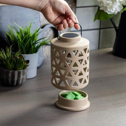Geo Lantern Canopy Illumination Warmer.