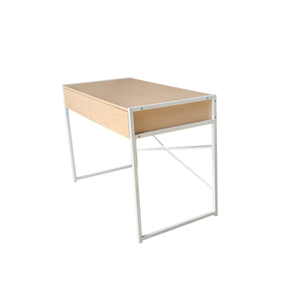 Minimalist Study Desk With Drawers/Office Table/MDF.