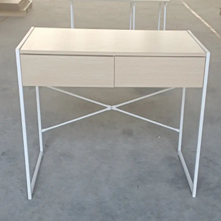 Minimalist Study Desk With Drawers/Office Table/MDF.