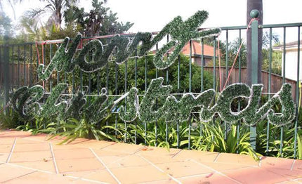 Samland 5.5m Merry Christmas Sign Led Rope Light Commercial.