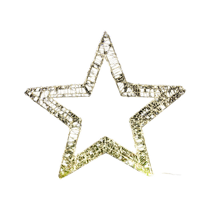 Samland 3D Frame Led Star Warm White for Christmas Decoration - 3Dstar_S.