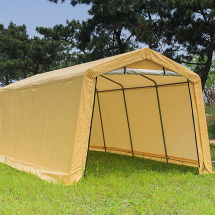 Samland Portable Carport Garage Shelter Canopy Single Size 10x20FT.
